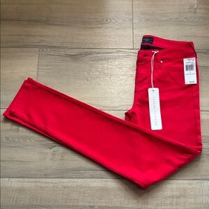 NWT Celebrity Pink Jayden Skinny Straight Leg Tango Red Jeans